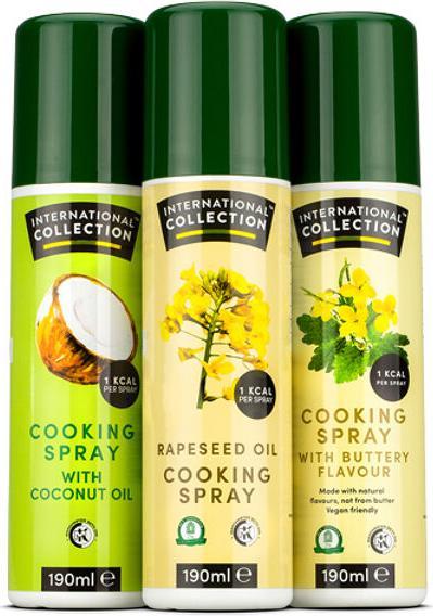 International Collection cooking spray (190 ml)