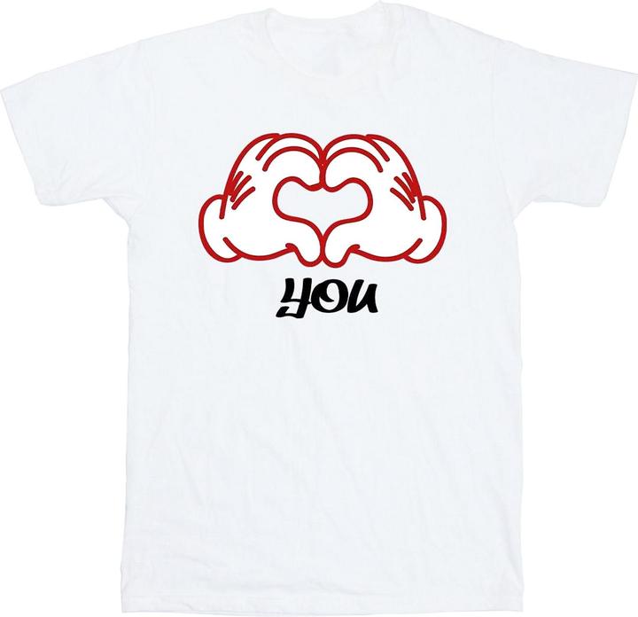 Image du produit Disney - T-shirt MICKEY MOUSE LOVE YOU HANDS - Homme (XL)