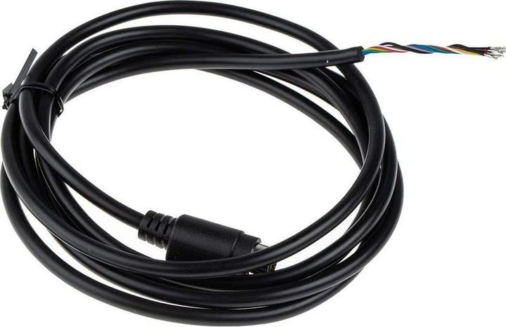 Produktbild Rs Pro DIN Videokabel, 9-polig, Mini-DIN offenes Ende, Stecker Schwarz, L. 2m (2 m)
