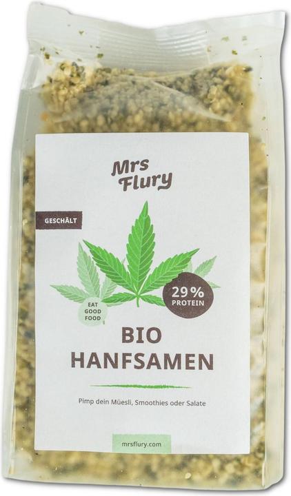 Actual product image Mrs Flury Organic hemp seeds from Austria (300 g)