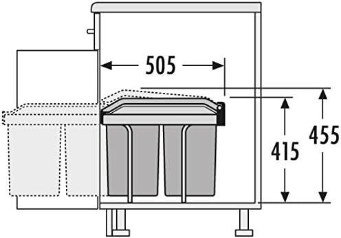 Actual product image Hailo AS Tandem 15/15 (30 l)