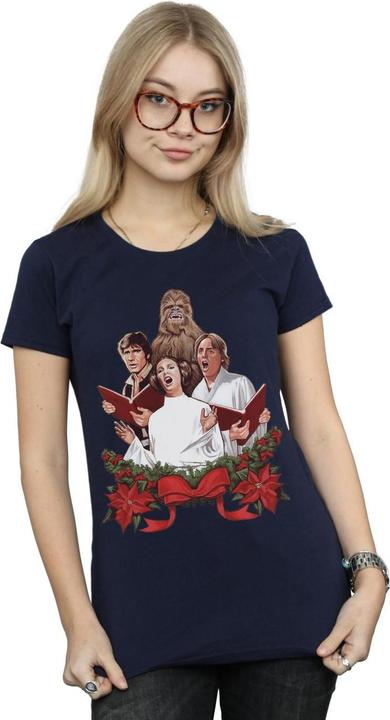 Immagine prodotto Star Wars Christmas Carols Maglietta Donna (M)