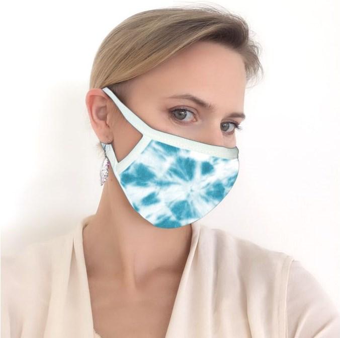 Actual product image Roost Mouth-nose mask 9720 Blue uni (No official protection class, 1 x)