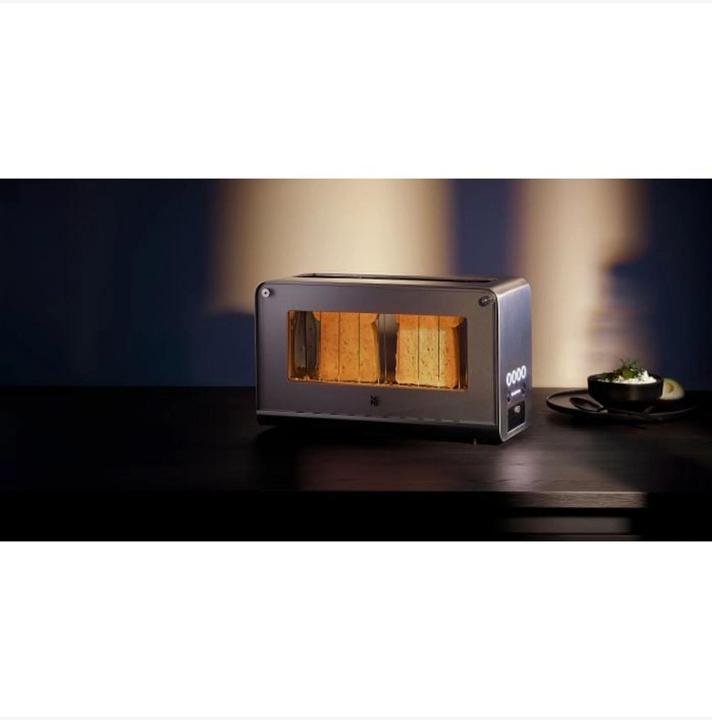 Image du produit WMF Lono grille-pain verre avec support brioches
