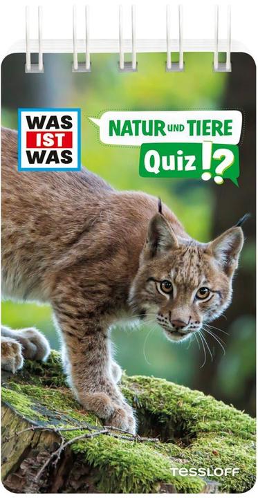 Actual product image Tessloff WAS IST WAS Quiz Natur und Tiere (German, Tessloff Verlag Ragnar Tessloff GmbH & Co.KG, 2024)