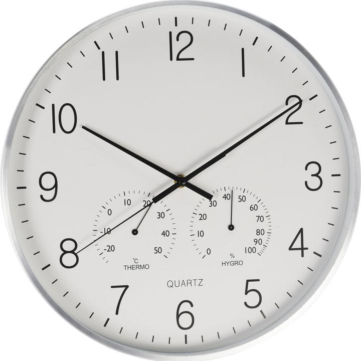Produktbild Fs-Star Wanduhr mit Thermometer und Hygrometer (38 cm)