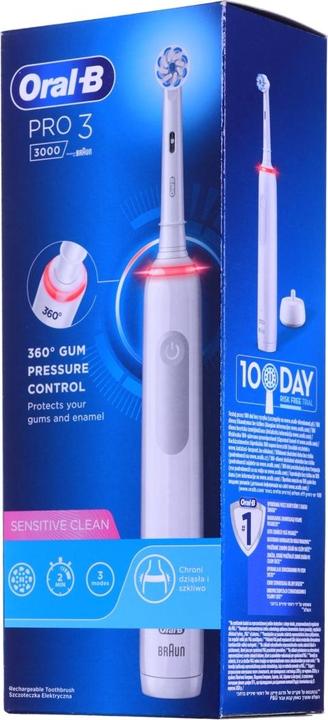 Produktbild Oral-B Oral B - Pro 3 3000 (Oszillierende Zahnbürste)