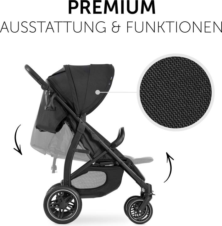 Actual product image Hauck Rapid 4D Air Black