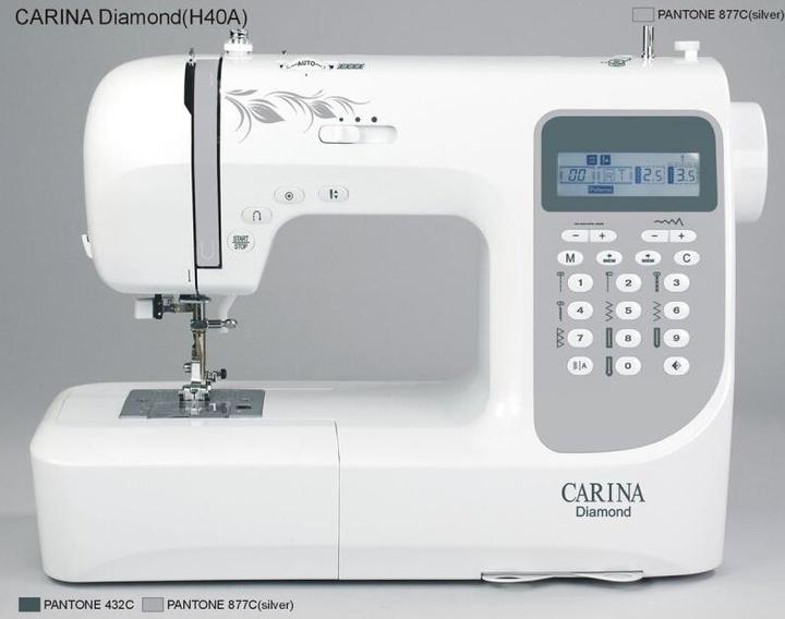 Produktbild Room05 CARINA Diamond Computer Nähmaschine Versandrückläufer