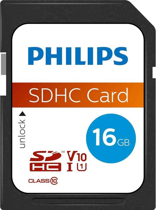 Philips FM16SD45B (16 GB, SDHC, U1, UHS-I)