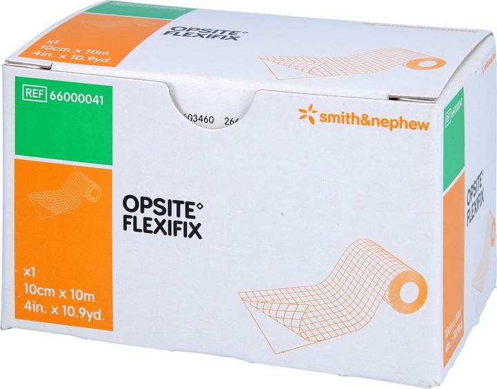 Actual product image Smith & nephew Fixation film Opsite Flexifix 10 cm x 10 m roll