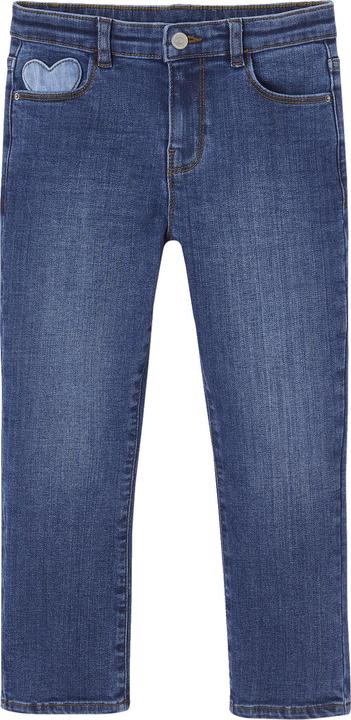 Image du produit Vertbaudet Mädchen Slim-Jeans, Hüftweite COMFORT (128)