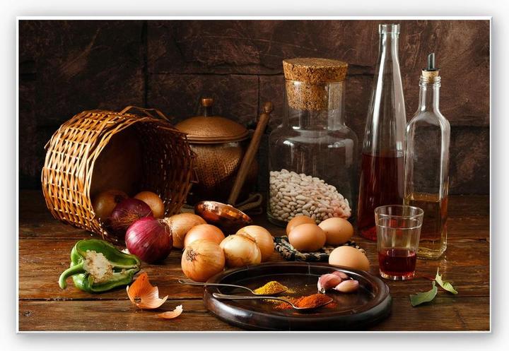 Actual product image Trenddeko Laercio - Hungarian cuisine (60 x 40 cm)