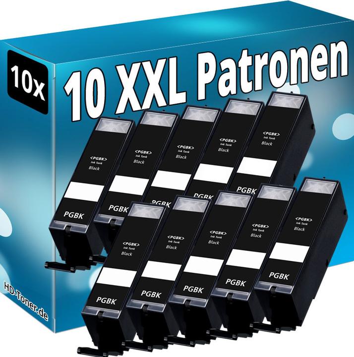 Produktbild Druckfuxx 10x XL TINTE PATRONEN für CANON PIXMA MG5500 MG5600 MG6300 MG6400 MG66