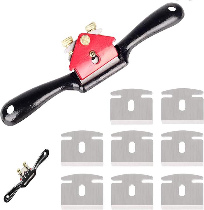 XPoop Schweifhobel inkl. 8 Ersatzklingen (44 mm)