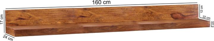 Actual product image Wohnling Mumbai (160 x 23 x 17 cm)