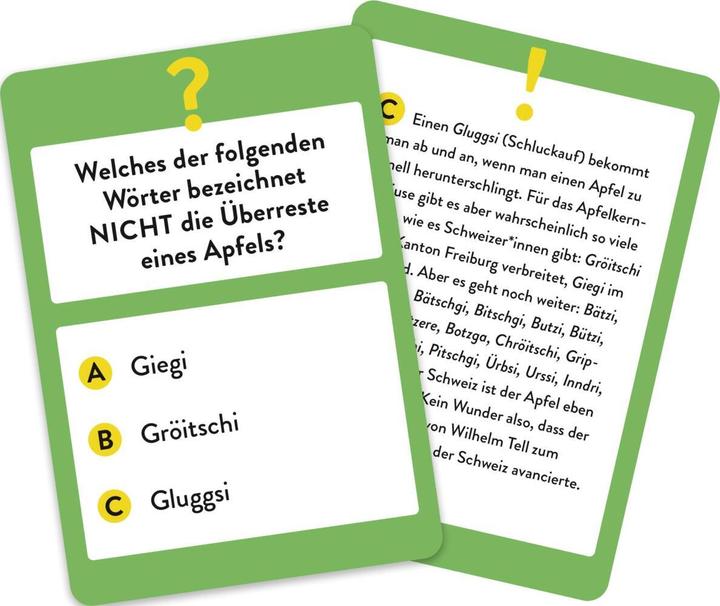 Produktbild Grüezi! Das Schweizer Dialekte-Quiz (Deutsch)
