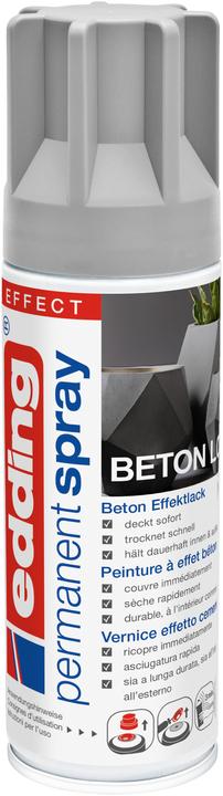 Actual product image Edding 5200 "Permanent spray", concrete effect silk matt (Concrete effect, 0.20 l)