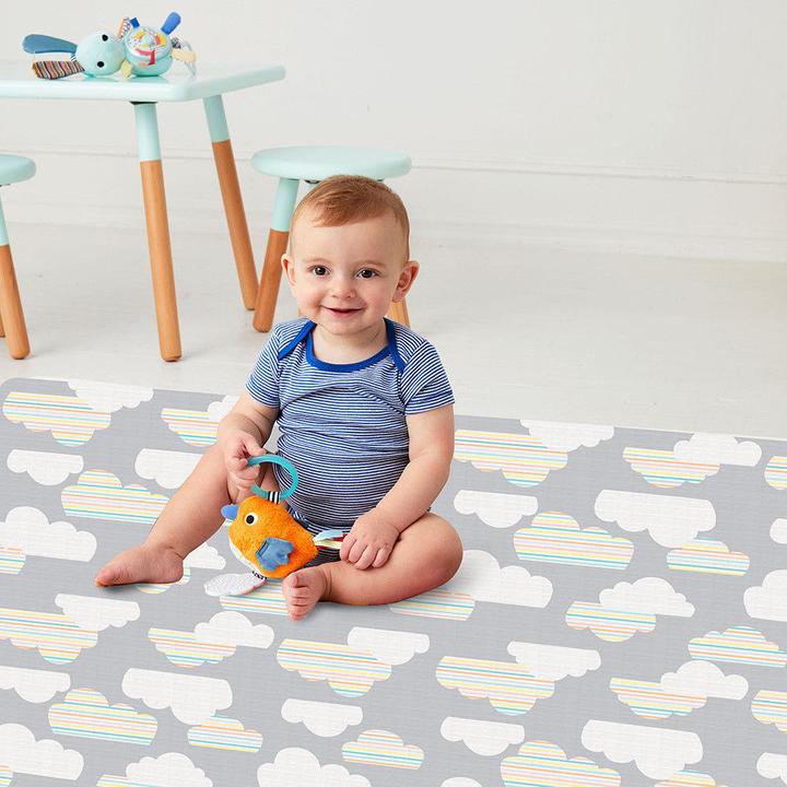 Image du produit Skiphop Tapis de jeu réversible Doubleplay (132 x 218 cm)