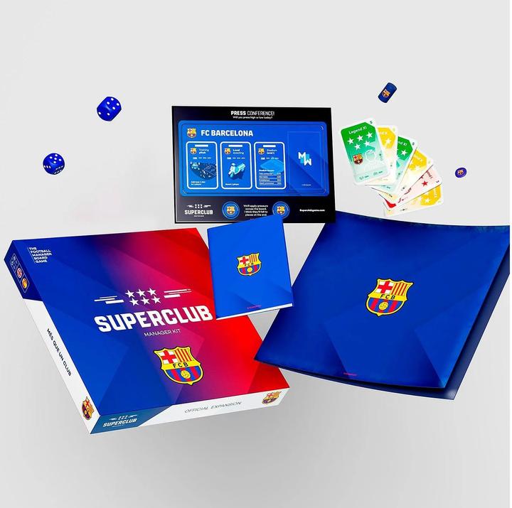 Image du produit Superclub FC Barcelone - Kit du manager (Anglais)