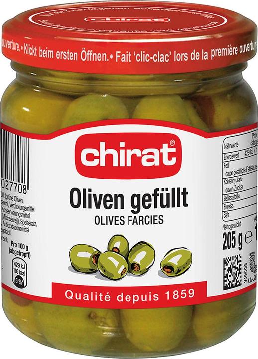 Produktbild Chirat Oliven gefüllt (205 g)