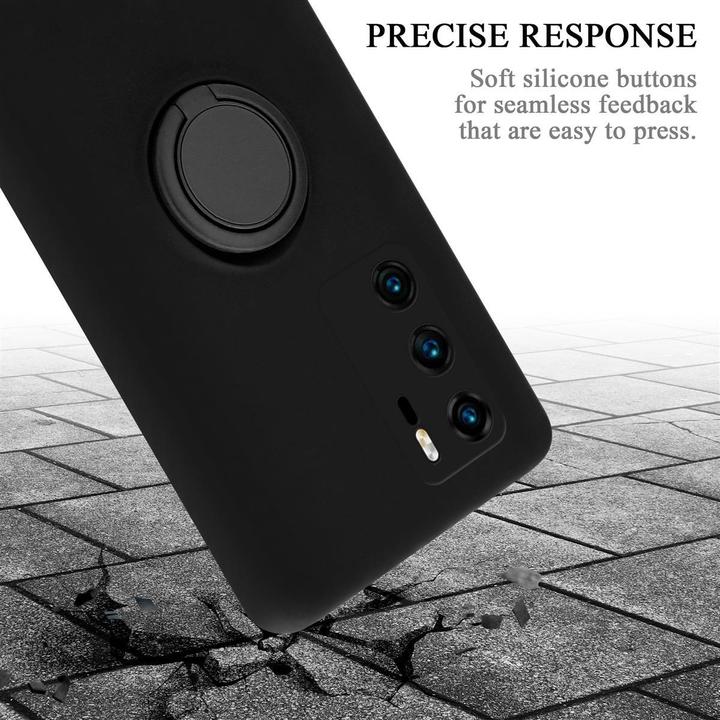 Actual product image Cadorabo TPU Liquid Ring Silicone Case Cover (Huawei P40)
