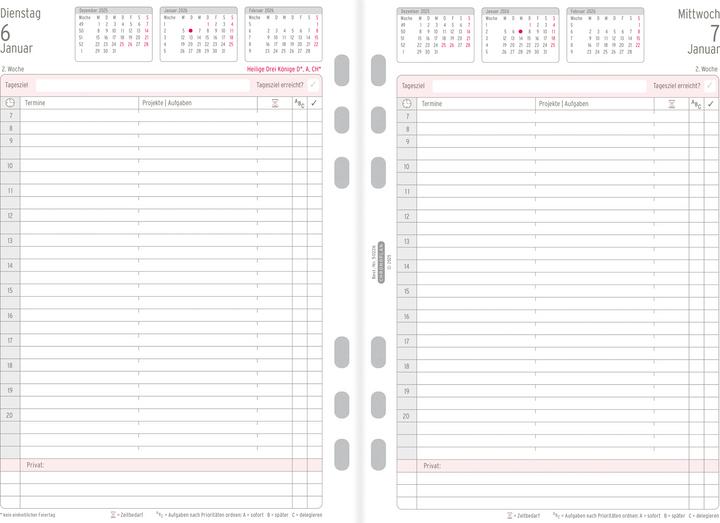 Image du produit Chronoplan Tagesplan (A5, Allemand)