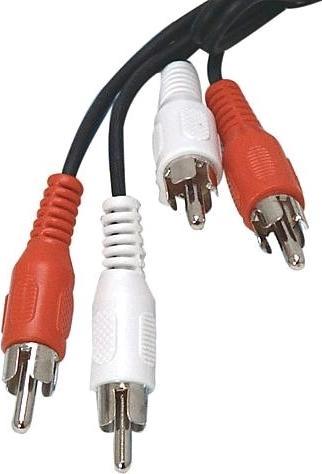 Actual product image EGB Cinch connection cable 2x2plug10m (10 m, Cinch)