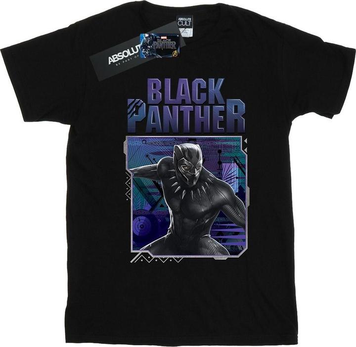 Image du produit Mens Black Panther Tech Badge T-Shirt (L)