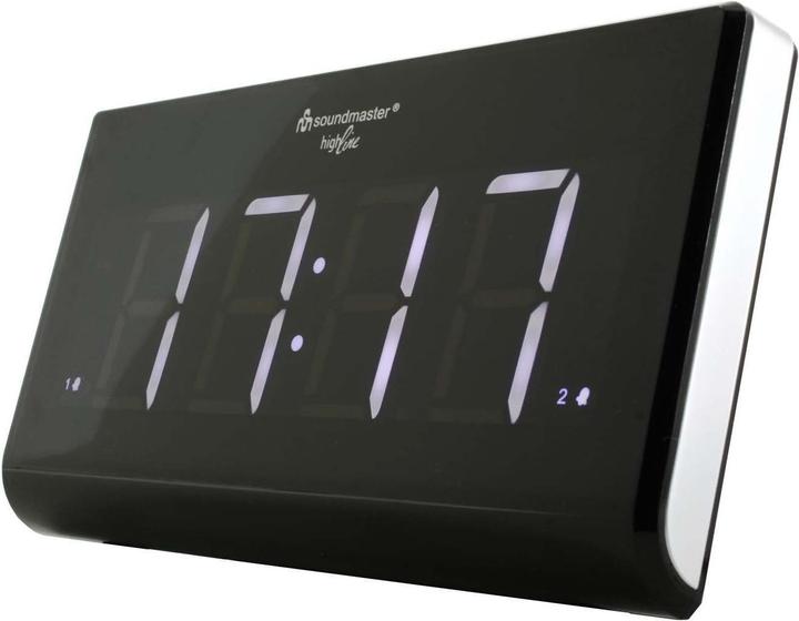 Soundmaster UR8400 Jumbo LED wekkerradio met dimbaar display