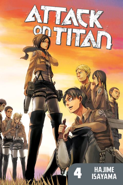 Image du produit NoName Attack On Titan Gn Vol 04 (Anglais, Hajime Isayama, 2013)