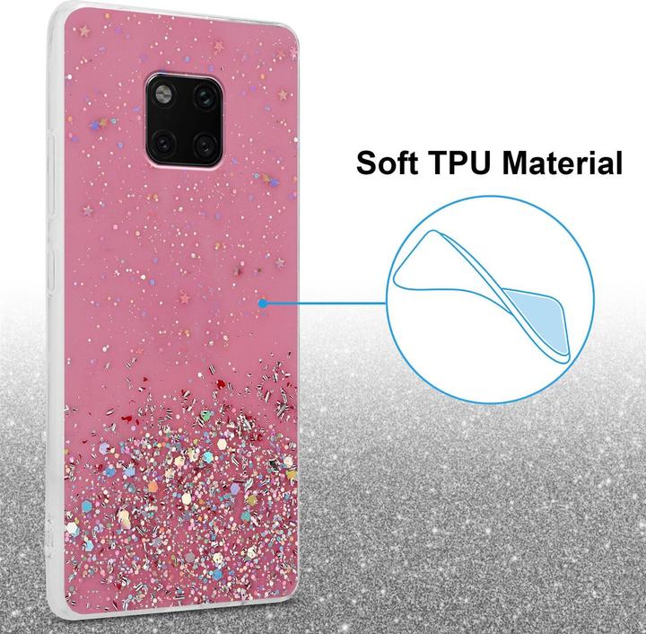 Produktbild Cadorabo TPU Cover funkelnder Glitter (Huawei Mate 20 Pro)