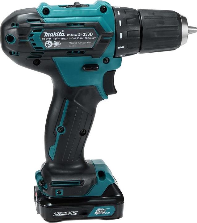 Actual product image Makita DF333DWY (Rechargeable battery operated)