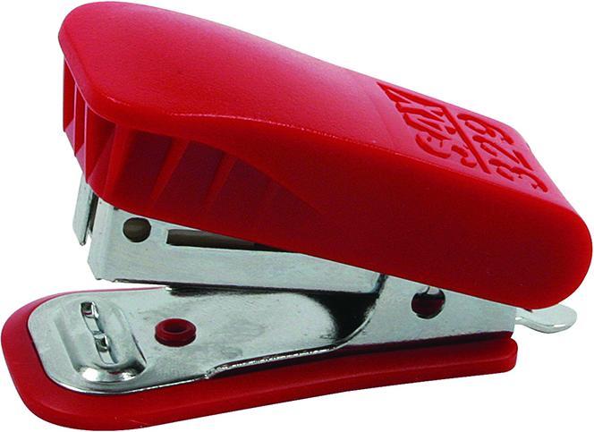 Produktbild SAX Heftgerät Stapler 329, 20-Blatt-Heftgerät, Rot, Gratis-Heftklammern (20 Blätter)