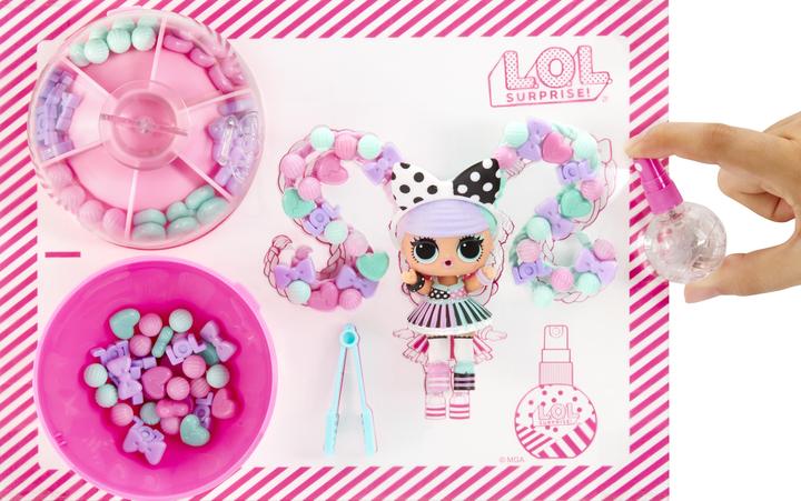 Actual product image MGA L.O.L. Surprise Hair Beads Tots Asst in PDQ