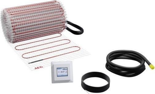 AEG Haustechnik Electric underfloor heating, complete set 1 m², 200 W/m², Turbo Thermo Floor TBS TC 200/1 Set Plus