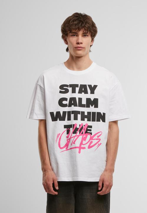 Immagine prodotto Mister Tee MisterTee Stay Calm In Chaos Oversize Tee - 195871 (4XL)