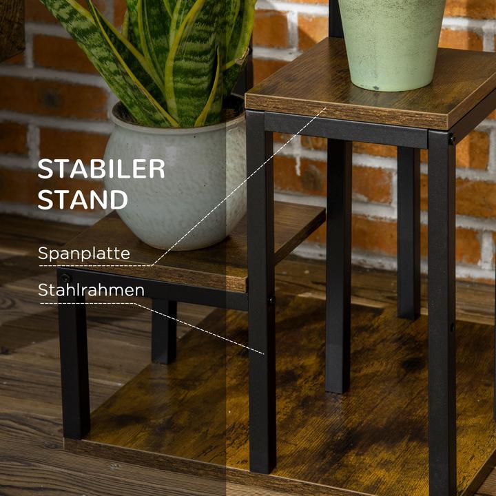 Image du produit Outsunny Porte-plantes à 4 niveaux