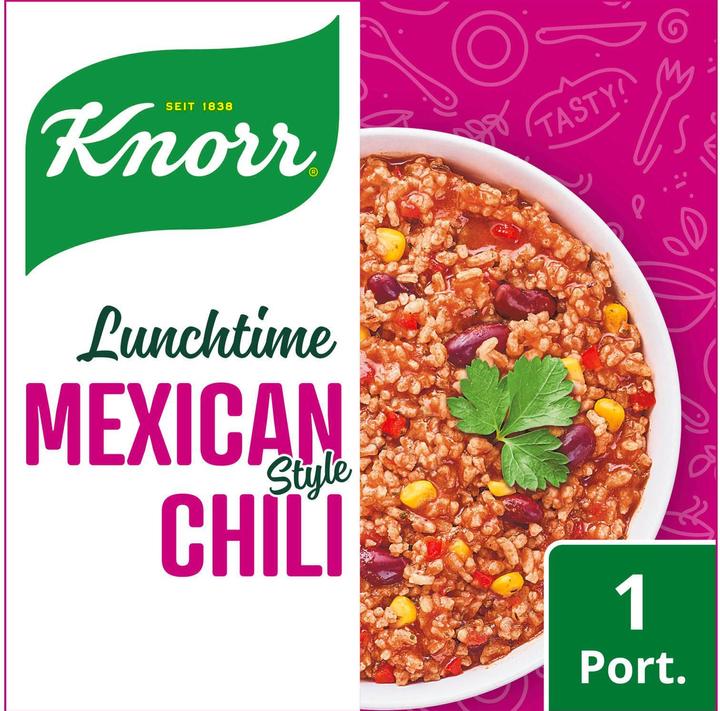 Produktbild Knorr Lunchtime Mexican Style Chili 1 Portion (125 g)