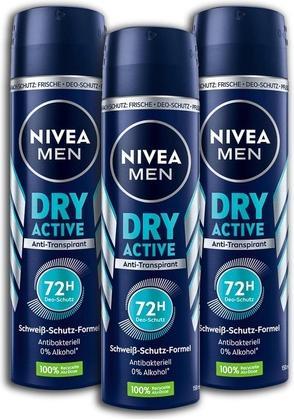 Immagine prodotto Nivea Men Attivo secco (Getto vaporizzato, 150 ml)