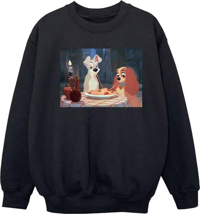 Disney Lady And The Tramp Spaghetti Photo Sweatshirt Mädchen