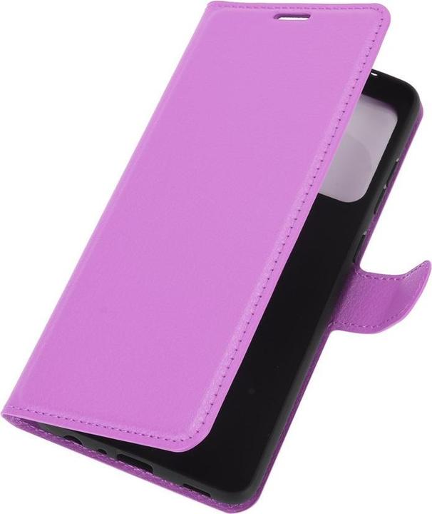 Productafbeelding Cover-Discount Galaxy A52 - Leren hoesje cover paars (Samsung Galaxy A52)