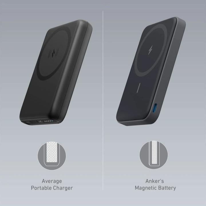 Image du produit Anker 622 Batterie magnétique (MagGo) (5000 mAh, 7.50 W, 18.50 Wh)