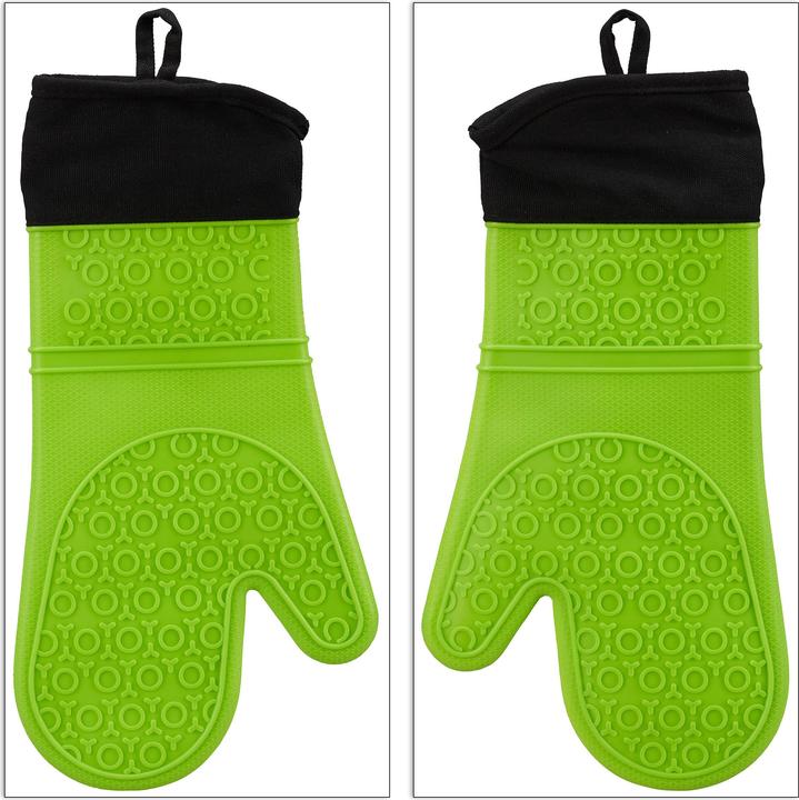 Image du produit Relaxdays Gants de four en silicone (Silicone)