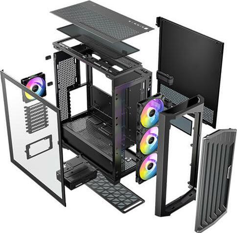 Produktbild Antec Case Performance 1 Ft Argb (ITX, ATX, mATX)