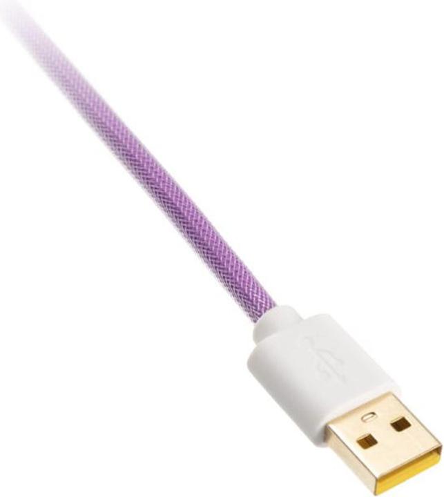 Productafbeelding Ducky Premicord Bevroren Lama Spiraalkabel, USB Type C naar Type A (1.80 m, USB 2.0)