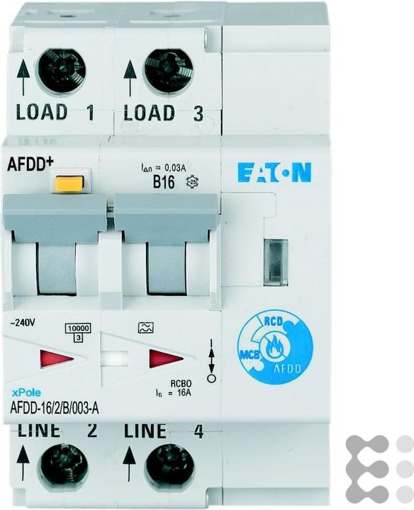 Actual product image Eaton Fire protection switch 2 pole 30