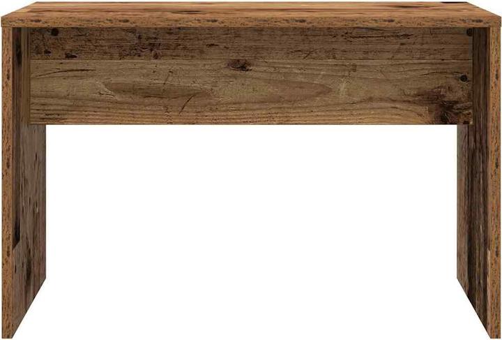 Image du produit VidaXL Schminktisch-Set mit LED-Leuchten Altholz-Optik Holzwerkstoff (74.5 x 40 x 141 cm)