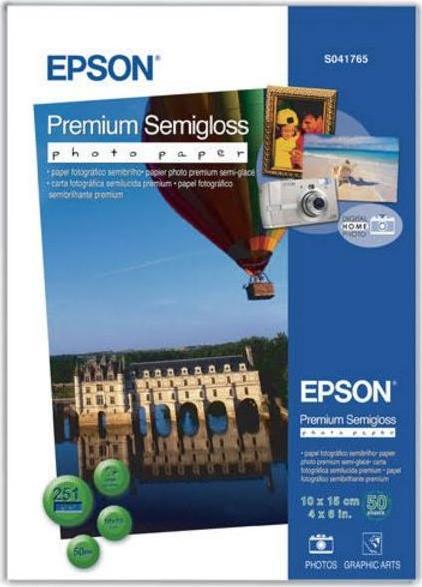 Produktbild Epson Premium Semigloss (251 g/m², 10 x 15 cm, 50 x)