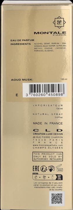 Produktbild Montale Aoud Musk (Eau de Parfum, 100 ml)